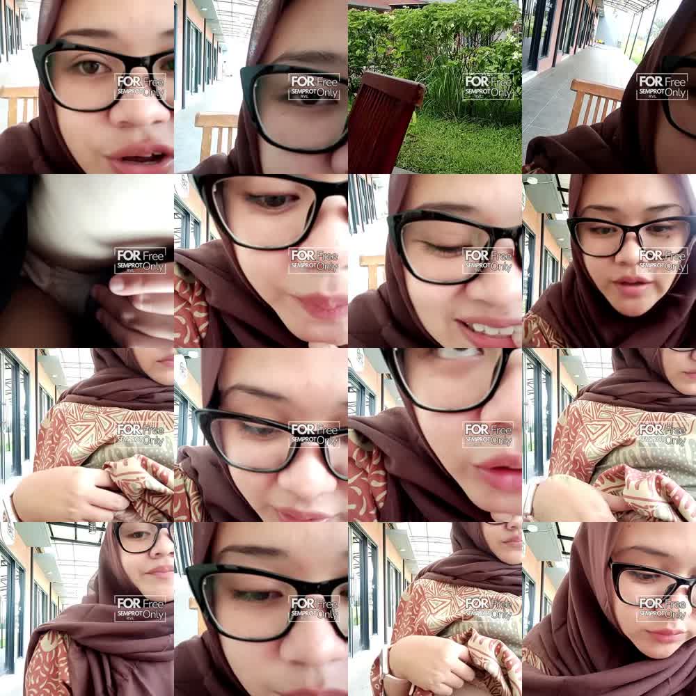 Bu Hijab guru cantik pamer tetek